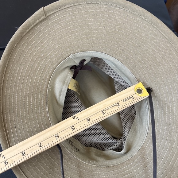 Bailey Hat Unisex small unisex Canvas Bucket Outback Mesh Khaki Vented Safari - Picture 10 of 10